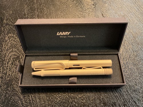 Lamy safari schreibset - safari, beige